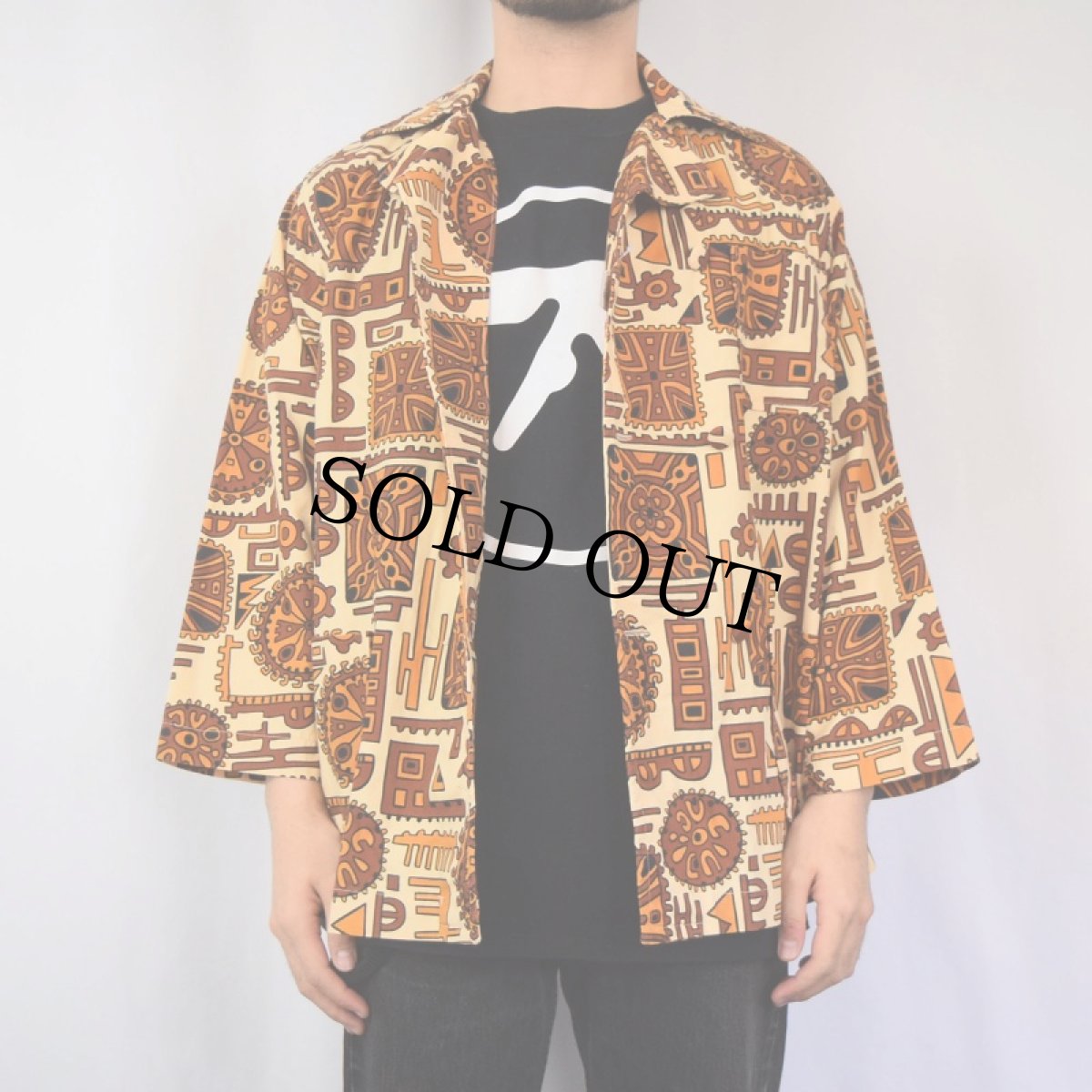 画像3: 70's〜 バティックシャツジャケット (3)
