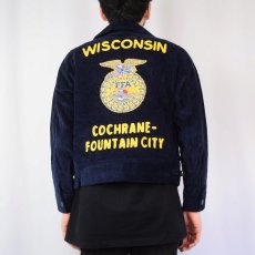 画像4: FFA "WISCONSIN COCHRANE-FOUNTAIN CITY" コーデュロイファーマーズジャケット SIZE36 (4)