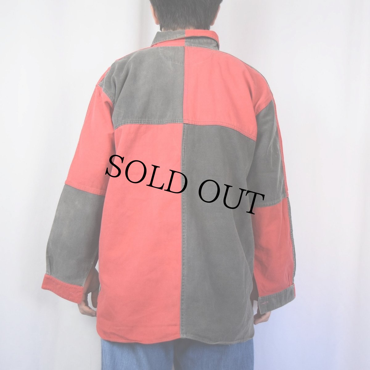 画像4: 40〜50's UMBRO ENGLAND製 "“Hockey SHIRT” パネル切り替え フットボールシャツ M (4)