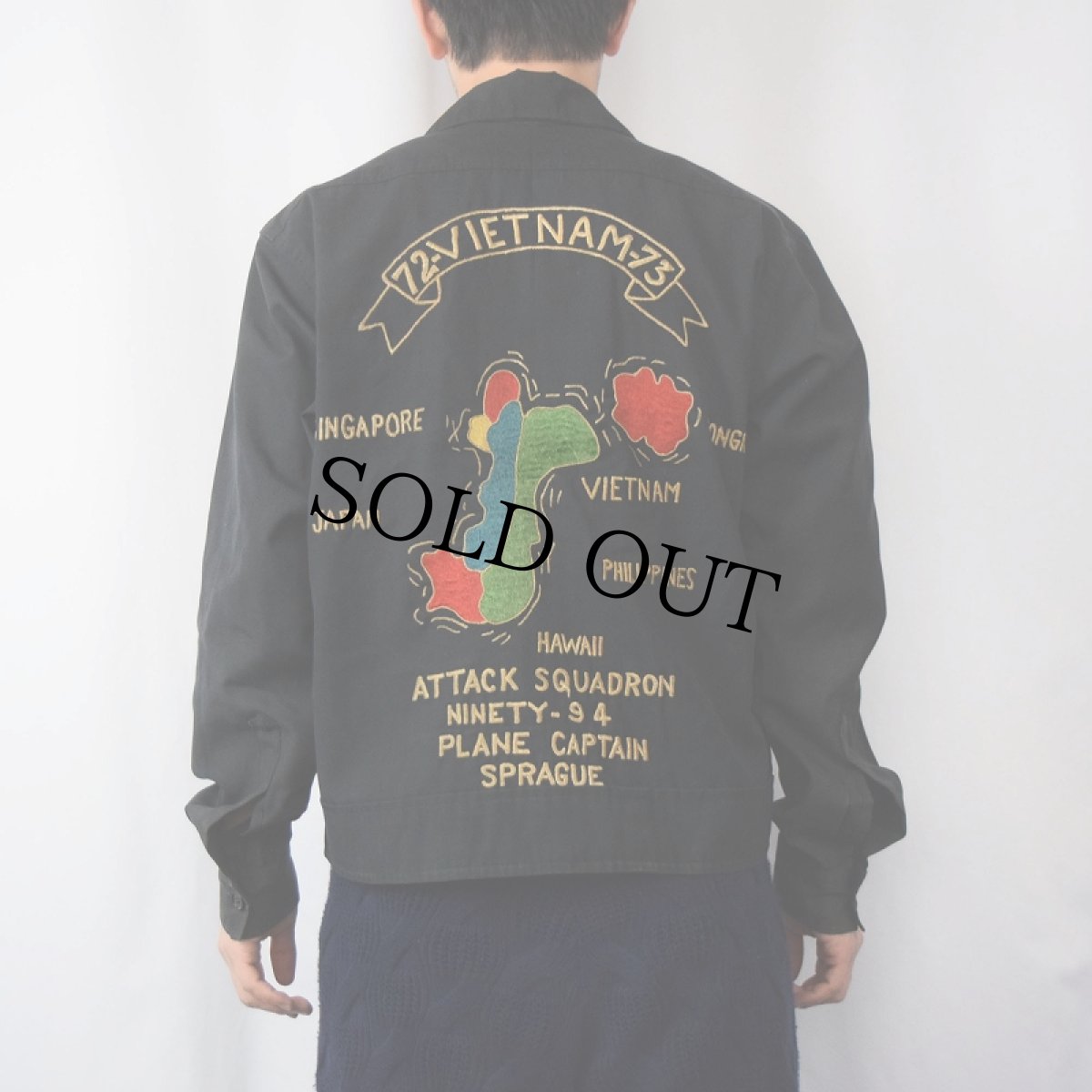 画像4: 70's "Attack Squadron Ninety-94" ベトジャン (4)