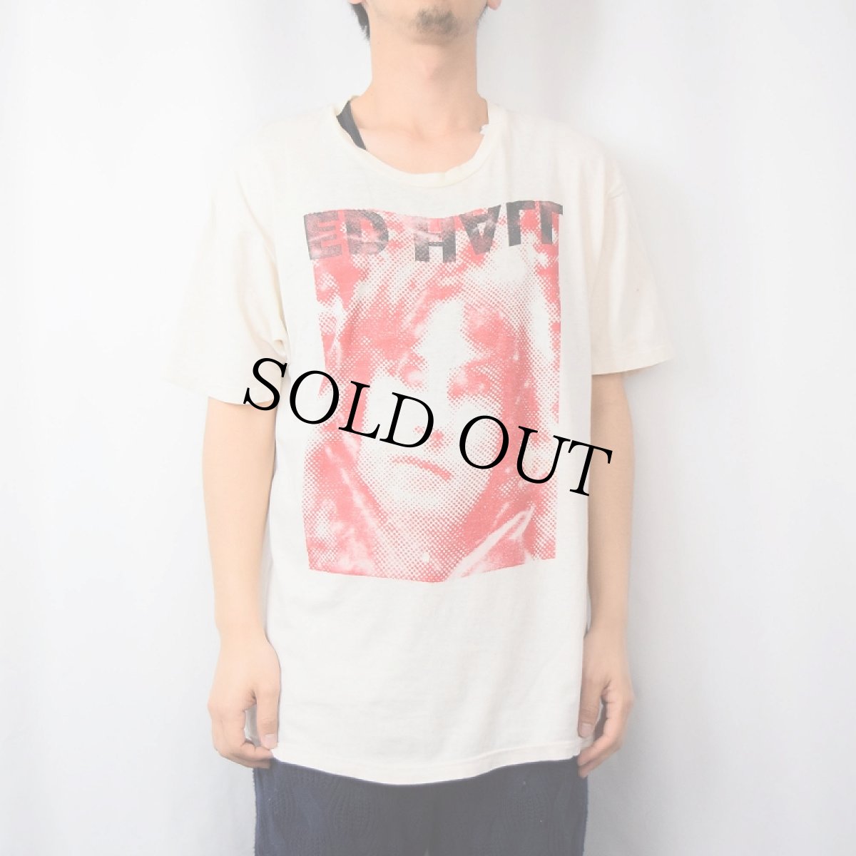 画像3: 80's Ed Hall USA製 ノイズロックバンドTシャツ XL (3)