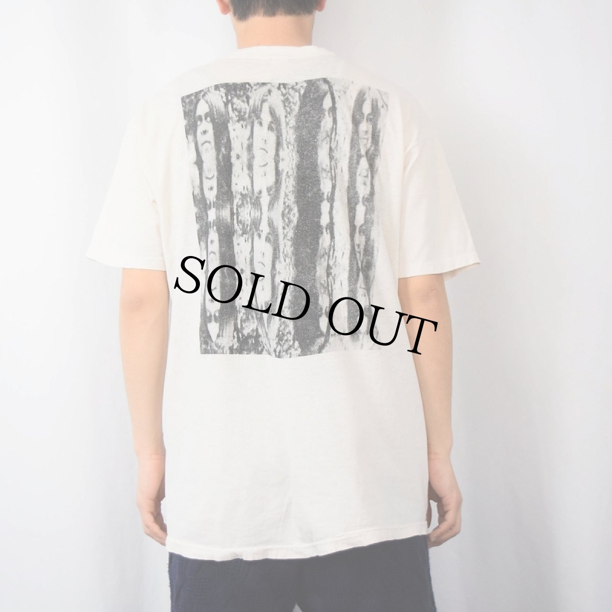 画像4: 80's Ed Hall USA製 ノイズロックバンドTシャツ XL (4)