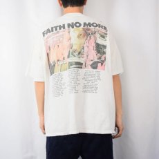 画像4: 90's FAITH NO MORE USA製 オルタナティヴ・ロックバンドプリントTシャツ XL (4)