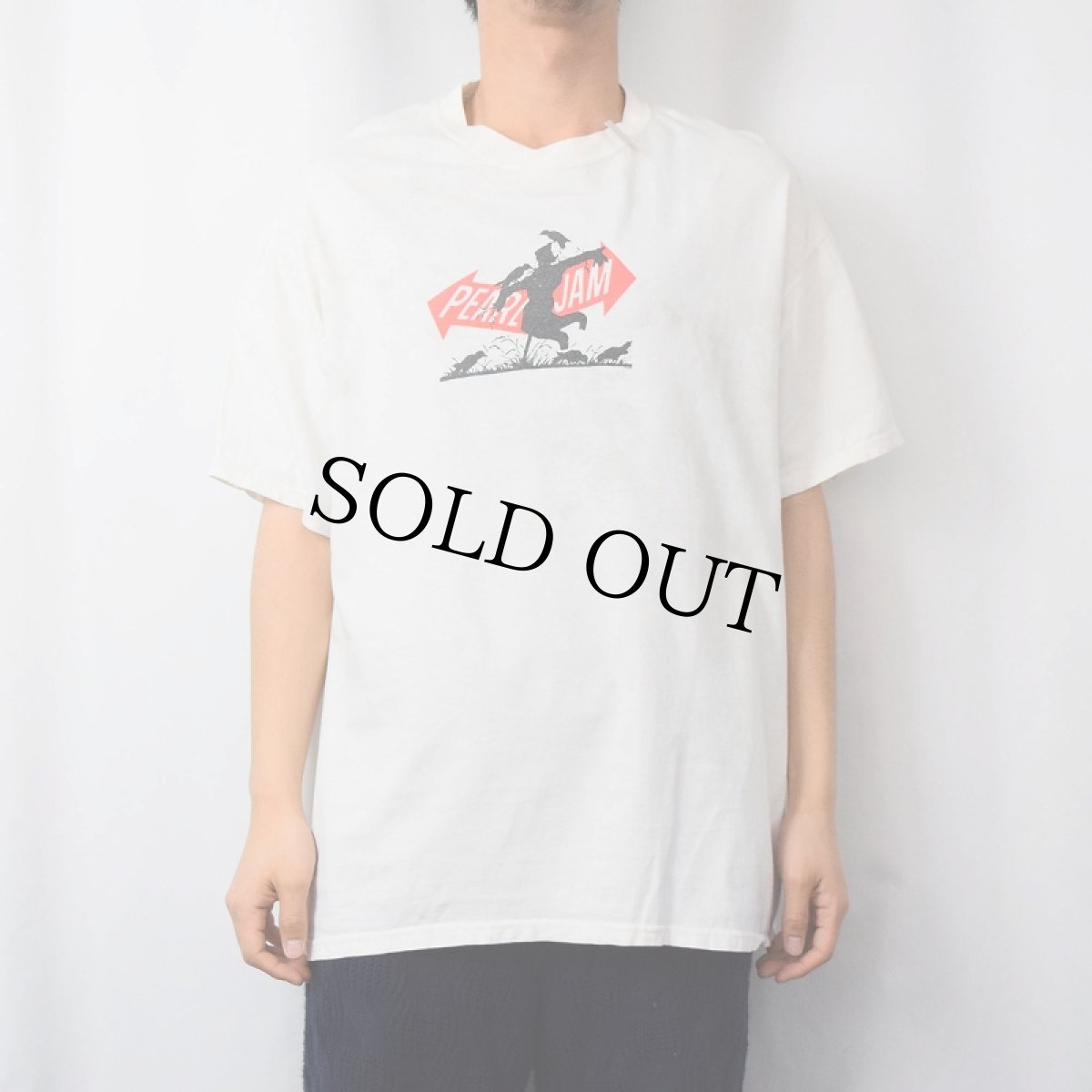 画像3: 2000's PEARL JAM "RIOT ACT 2003" ロックバンドツアーTシャツ L (3)