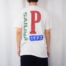 画像3: 90's POLO Ralph Lauren USA製 "SAILING 1993" プリントTシャツ S (3)