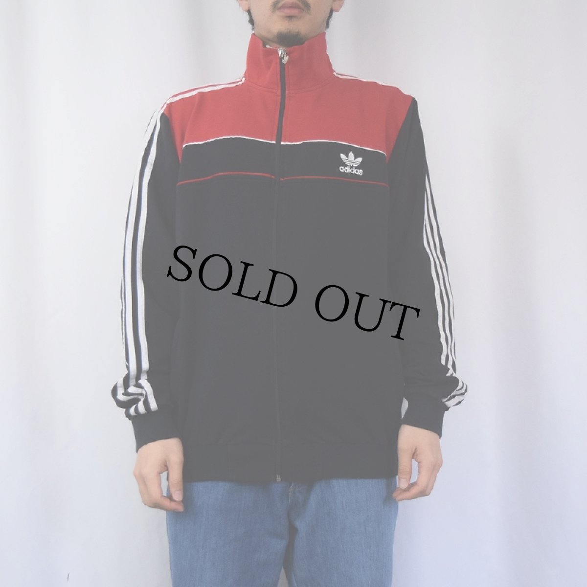 画像3: 90's adidas 切り替えデザイン トラックジャケット XL (3)