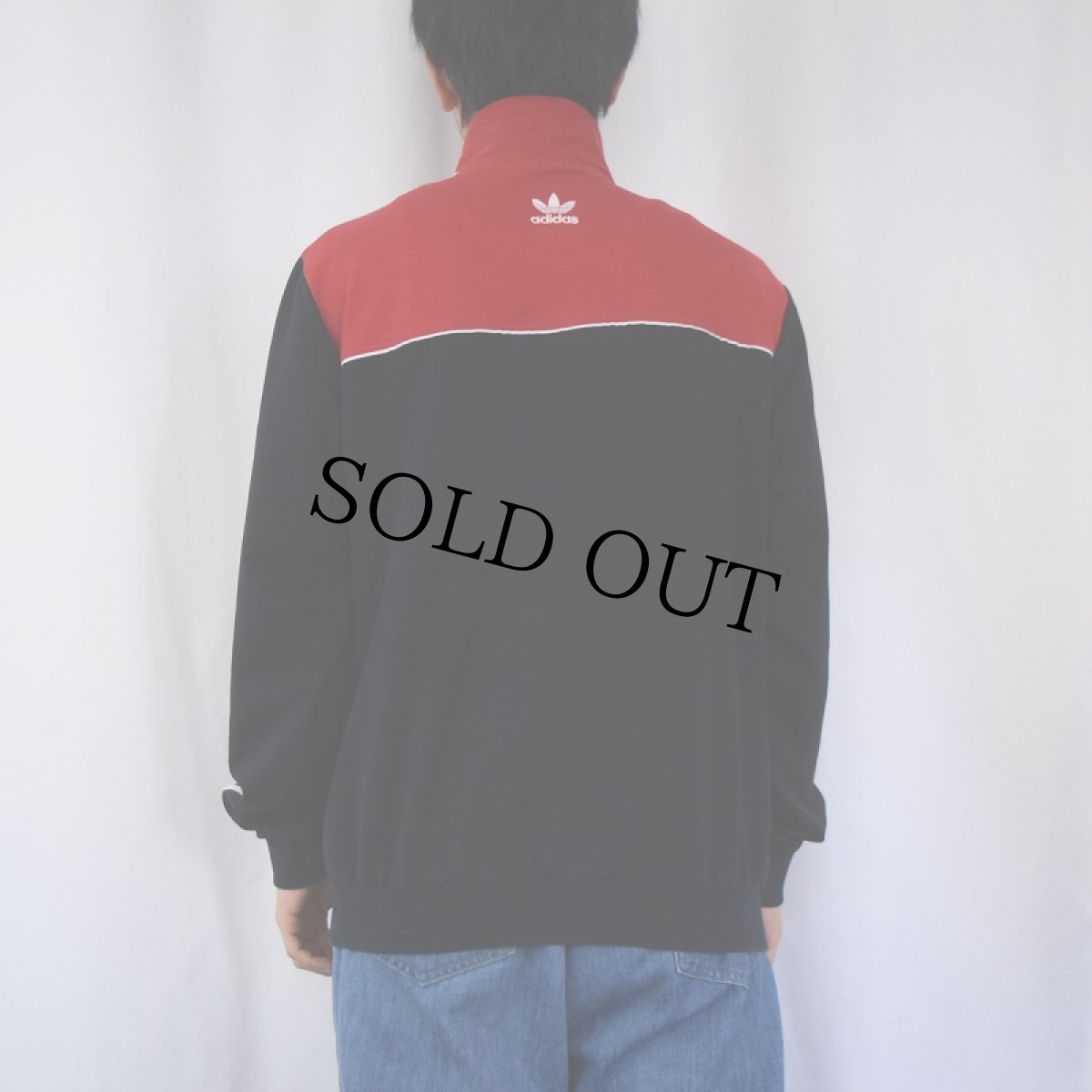 画像4: 90's adidas 切り替えデザイン トラックジャケット XL (4)