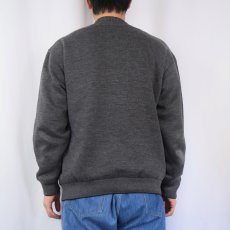 画像3: 【SALE】 LER RAPPER CO. 裏地付き ウール×ポリエステル カーディガン L (3)