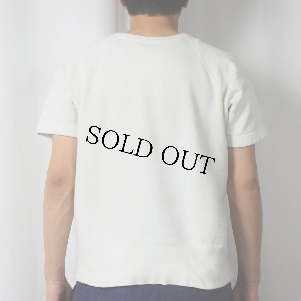 画像3: 〜60's 無地 半袖ラグランスウェット (3)