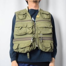 画像3: 80's ORVIS KOREA製 フィッシングベスト M (3)