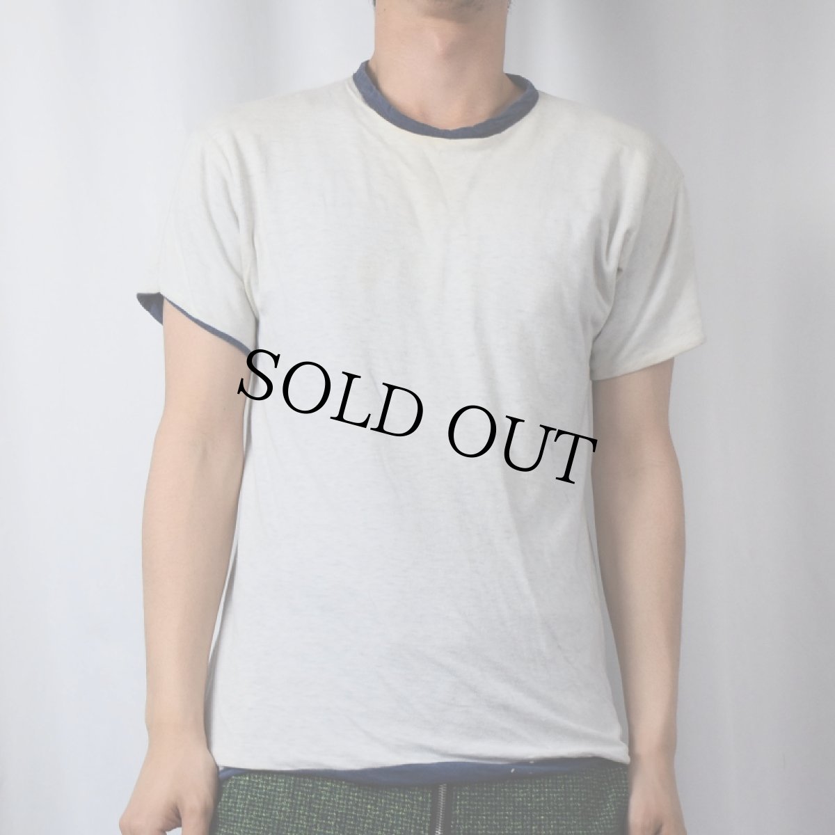 画像5: 70's Champion USA製 バータグ "ST.MARY ZEPHYRS" ダブルフェイス リバーシブルTシャツ M (5)