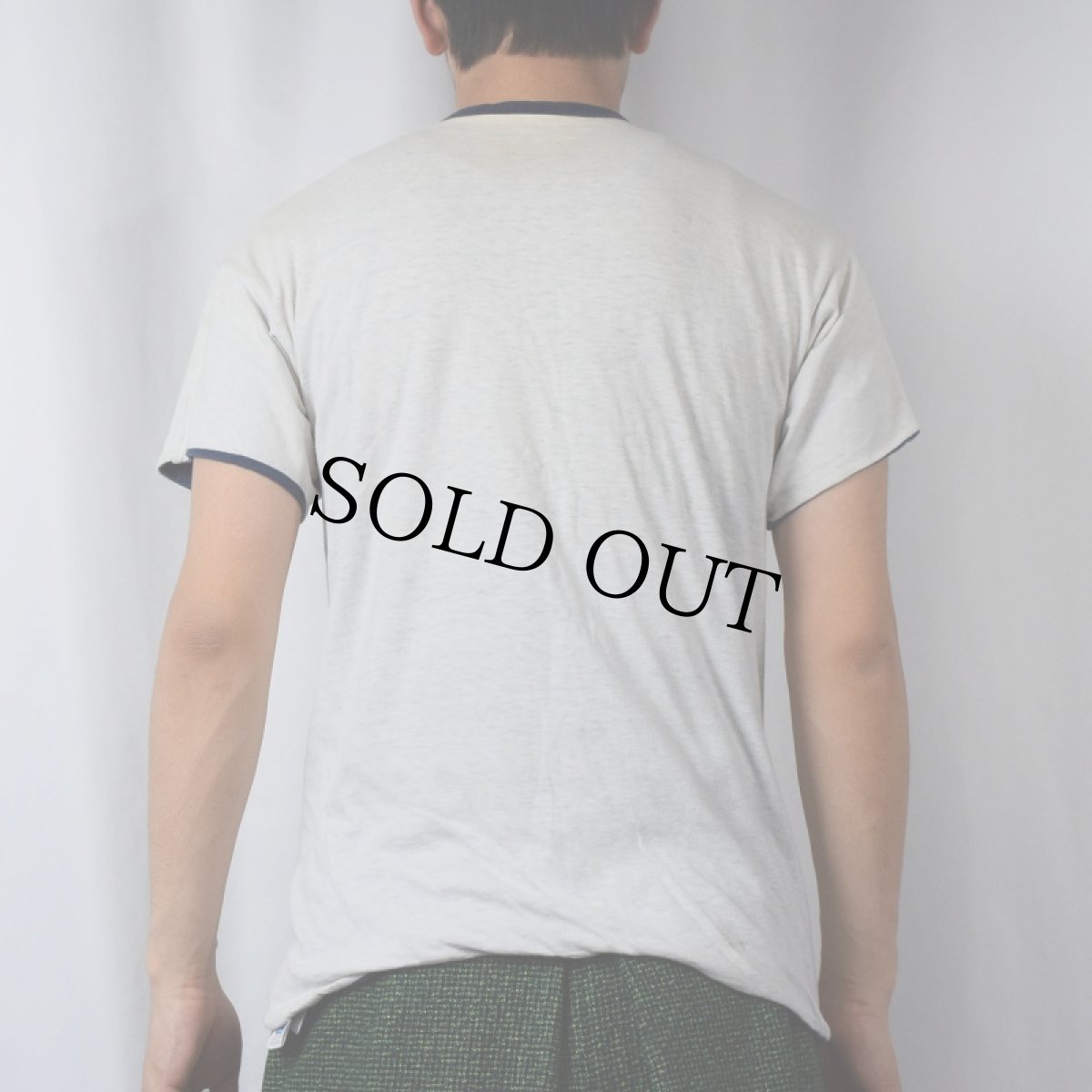 画像6: 70's Champion USA製 バータグ "ST.MARY ZEPHYRS" ダブルフェイス リバーシブルTシャツ M (6)