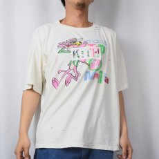 画像3: 90's PINK PANTHER × macy's  "KITH" キャラクタープリントTシャツ  (3)