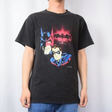 画像2: 90's〜 BATMAN & ROBIN キャラクタープリントTシャツ  (2)