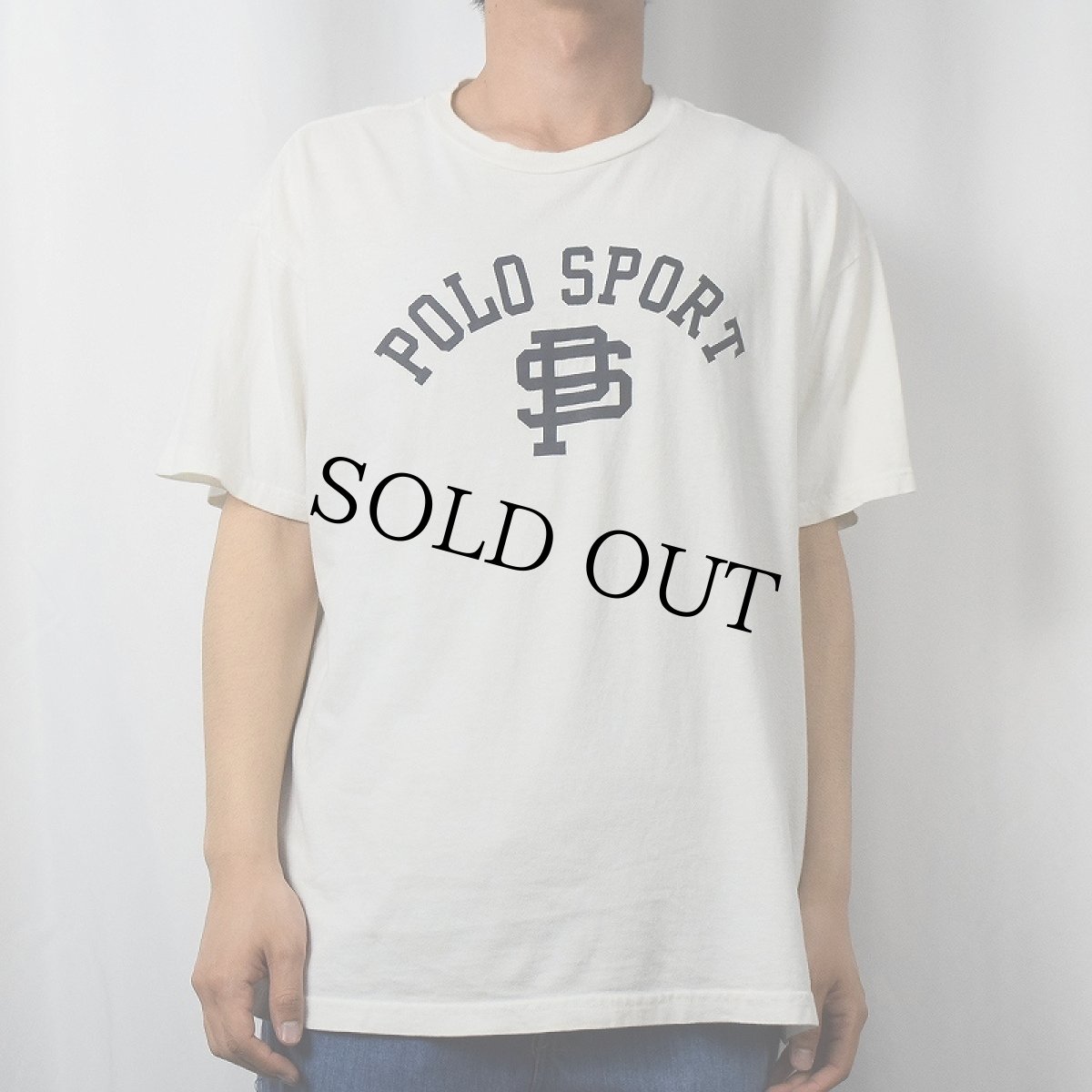 画像2: 90's POLO SPORT Ralph Lauren プリントTシャツ M (2)