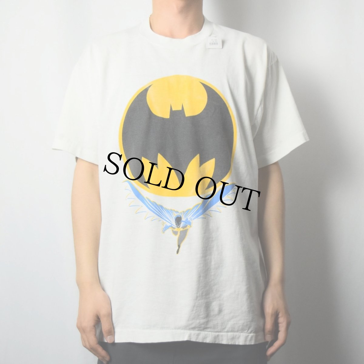 画像2: 90's BATMAN キャラクタープリントTシャツ XL (2)