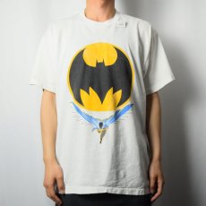 画像2: 90's BATMAN キャラクタープリントTシャツ XL (2)