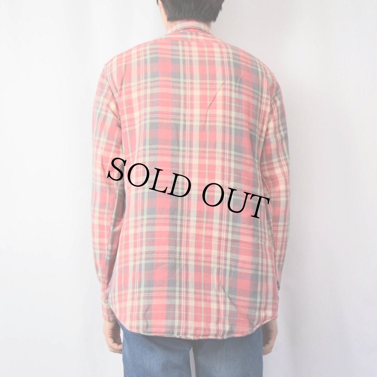 画像3: POLO Ralph Lauren チェック柄 ヘビーネルシャツ L (3)