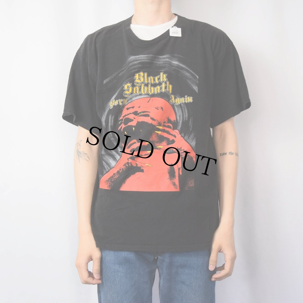 画像2: Black Sabbath ヘヴィメタルバンドTシャツ (2)