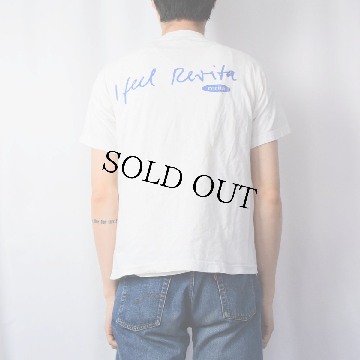 画像3: 90's "I feel Revista" プリントTシャツ M (3)