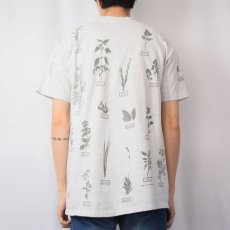 画像3: 90's  rel-e-vant products USA製 ハーブプリントTシャツ L (3)