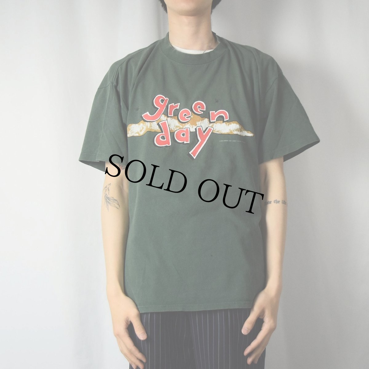 画像3: 90's Green Day USA製 "dookie" パンクロックバンドTシャツ XL (3)