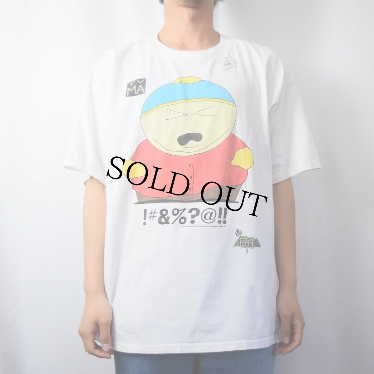画像2: SOUTH PARK キャラクタープリントTシャツ XL (2)