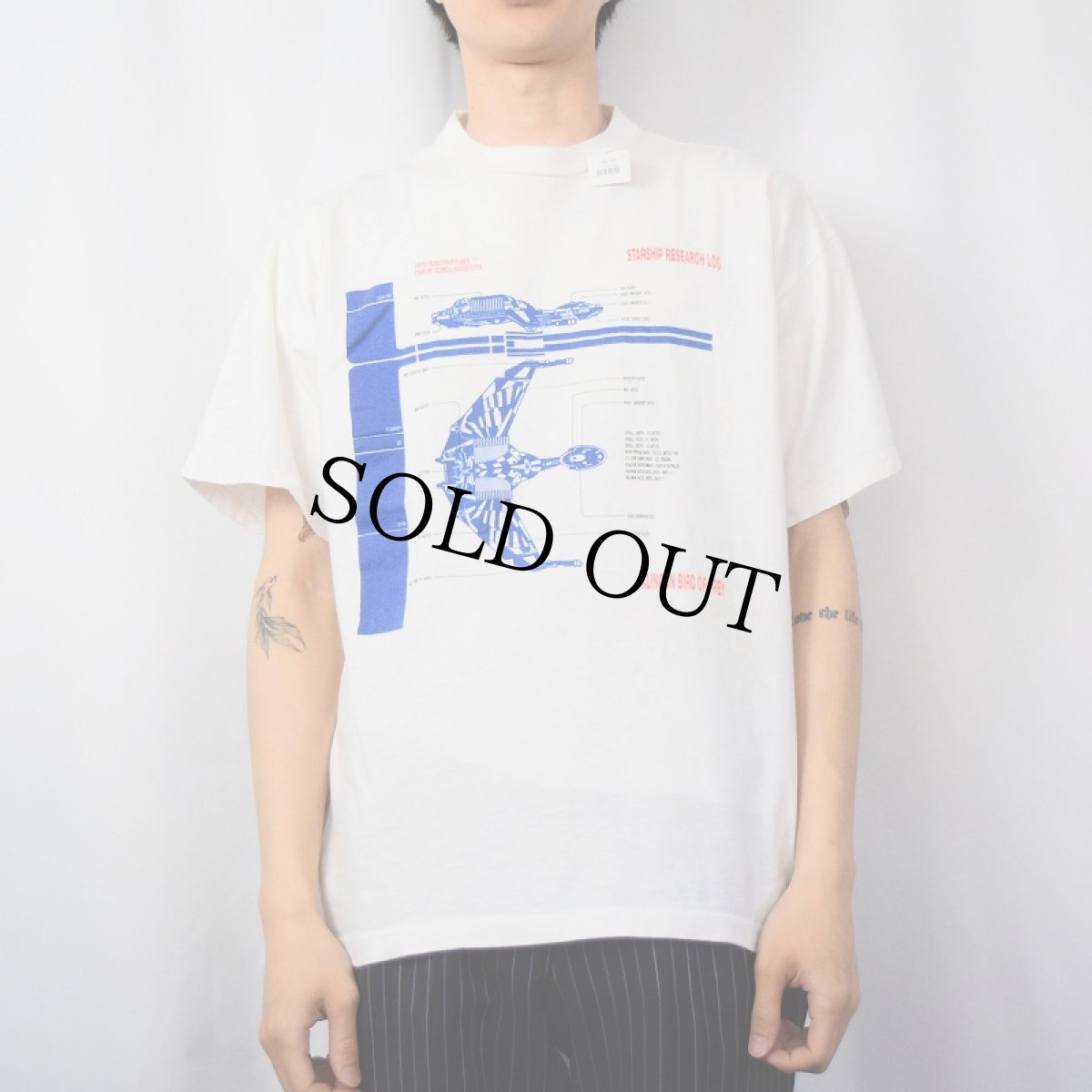 画像3: 90's STAR TREK The Next Generation USA製 SFテレビドラマプリントTシャツ XL (3)