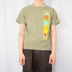 画像2: 【SALE】 90〜2000's POKEMON キャラクタープリントTシャツ YOUTH LARGE (2)