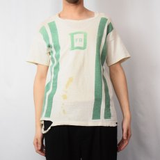 画像3: 【SALE】 50〜60's Russell Southern 染み込みプリントTシャツ XL (3)