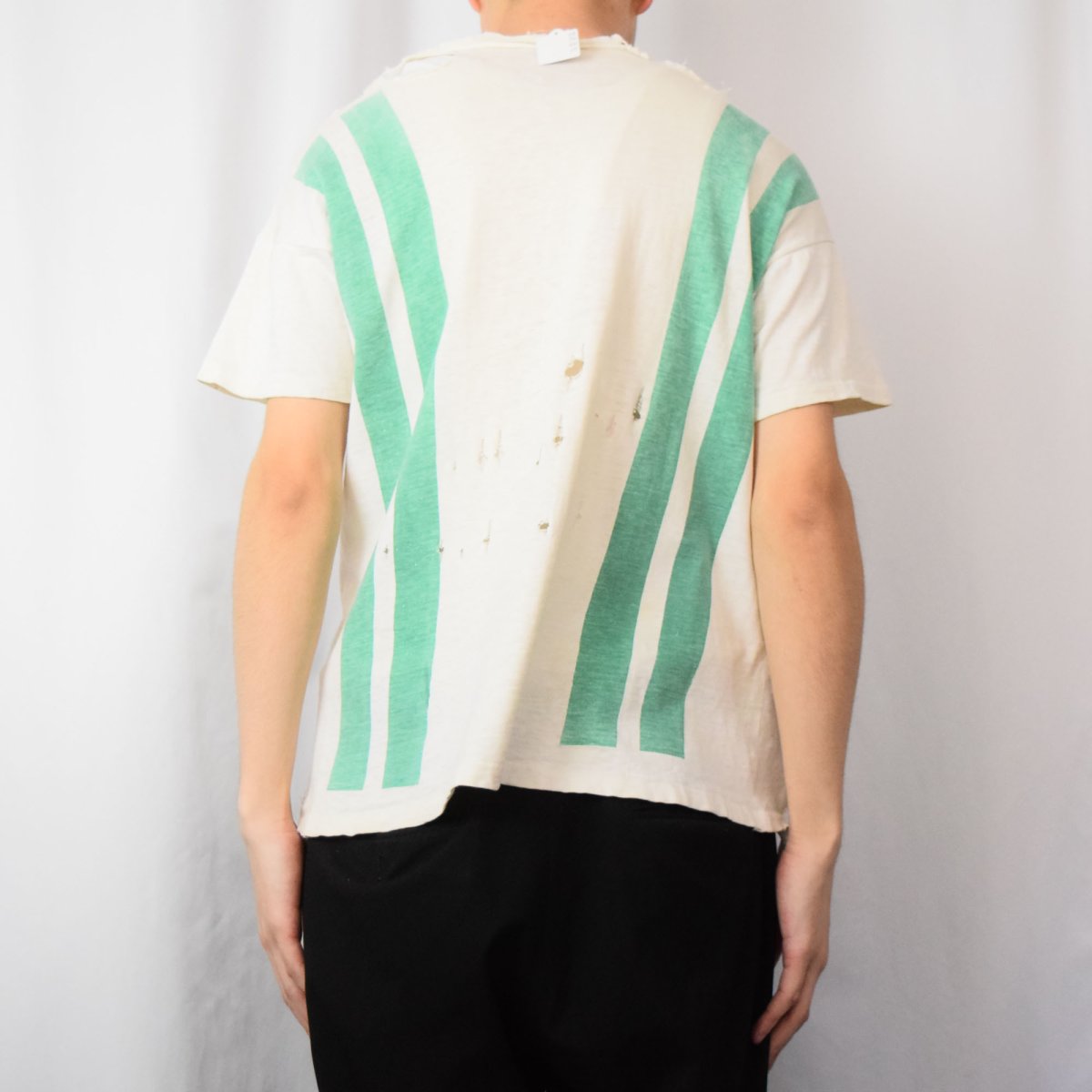 画像4: 【SALE】 50〜60's Russell Southern 染み込みプリントTシャツ XL (4)