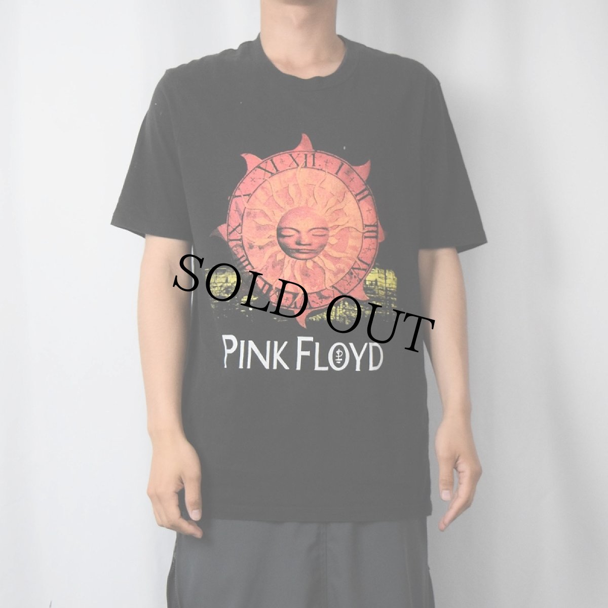 画像2: PINK FLOYD ロックバンドプリントTシャツ L (2)