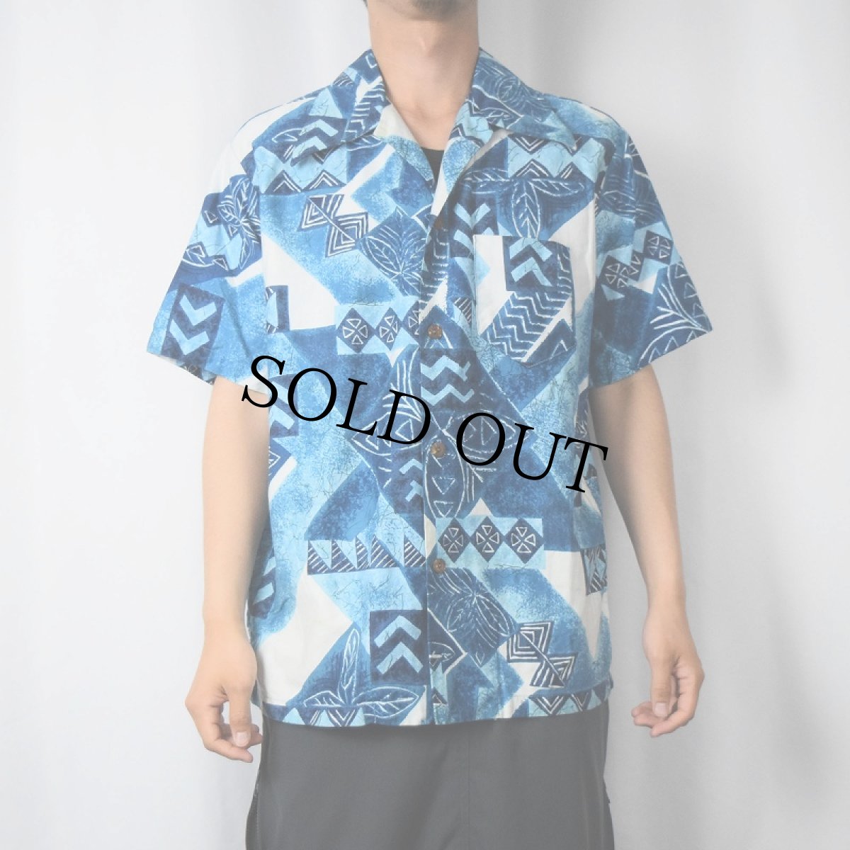 画像3: 70's Duke Kahanamoku 総柄 アロハシャツ L (3)