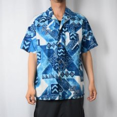 画像3: 70's Duke Kahanamoku 総柄 アロハシャツ L (3)