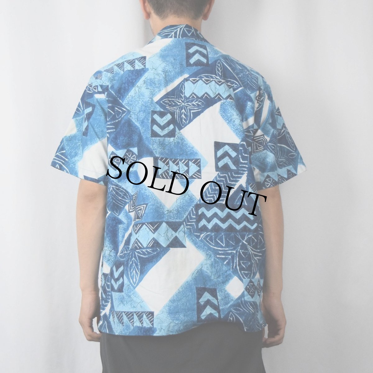 画像4: 70's Duke Kahanamoku 総柄 アロハシャツ L (4)