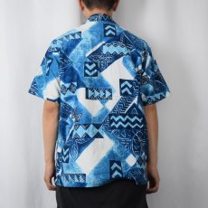 画像4: 70's Duke Kahanamoku 総柄 アロハシャツ L (4)