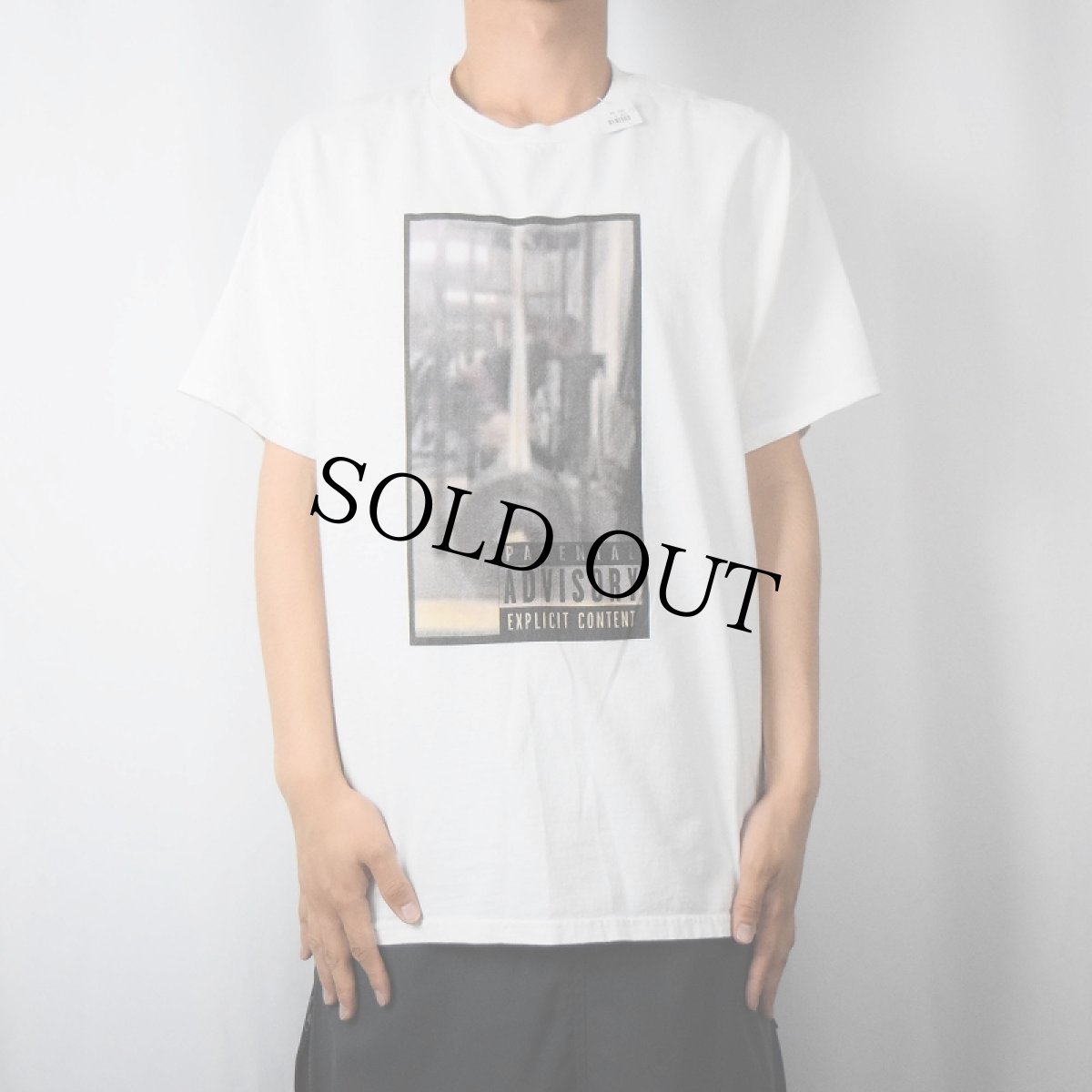 画像3: Parental Advisory "JJ's Official Spotter" パロディプリントTシャツ L (3)