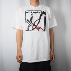 画像3: 90's 95.5 WBRU USA製 インターネットラジオ局 プリントTシャツ L (3)