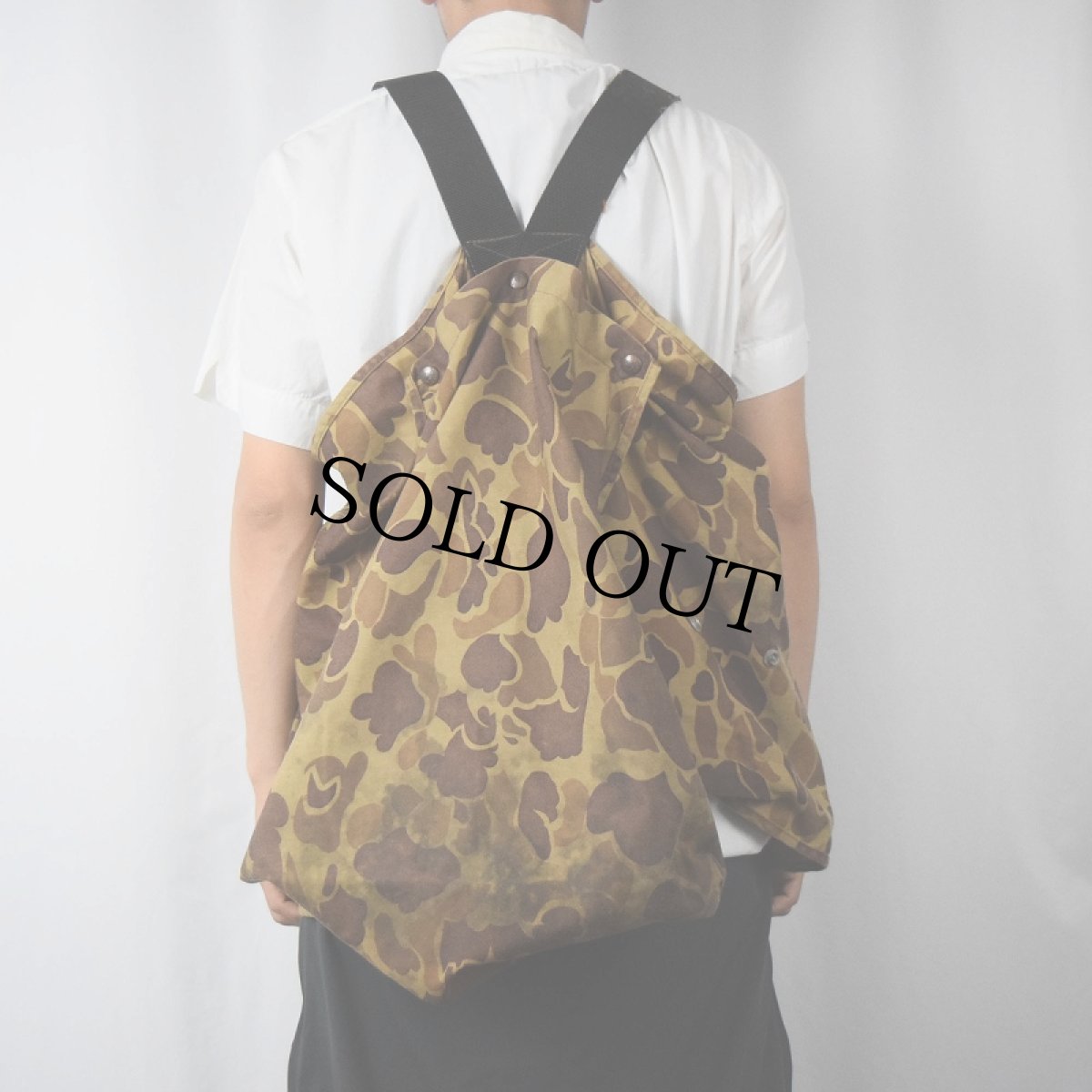 画像3: 80's RATTLERS BRAND USA製 ダックハンターカモ柄 ハンティングベスト L (3)