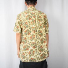画像3: 【SALE】 60's bruce bary ペイズリー柄 ボタンダウンシャツ (3)