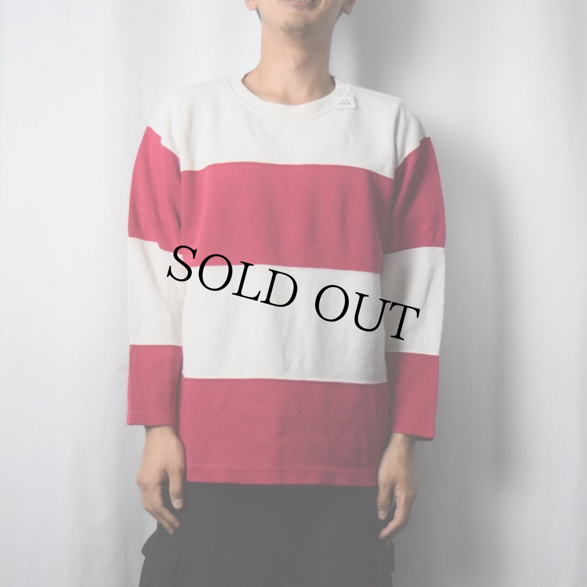 画像3: LIZ & CO. ボーダー柄 切り替えデザイン ロンT (3)