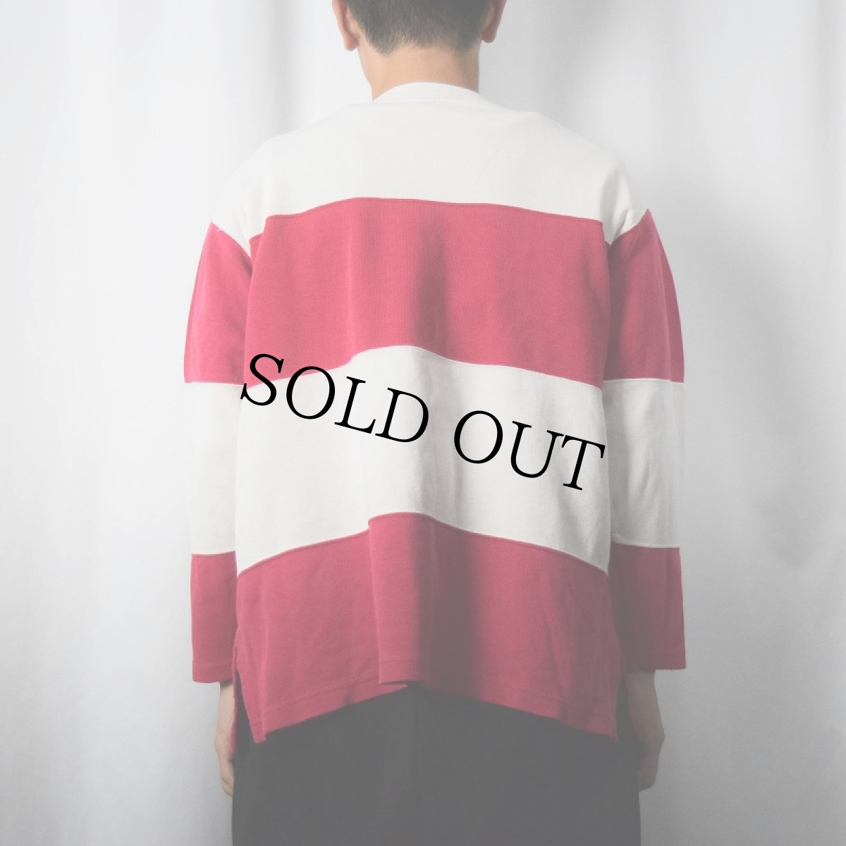 画像4: LIZ & CO. ボーダー柄 切り替えデザイン ロンT (4)