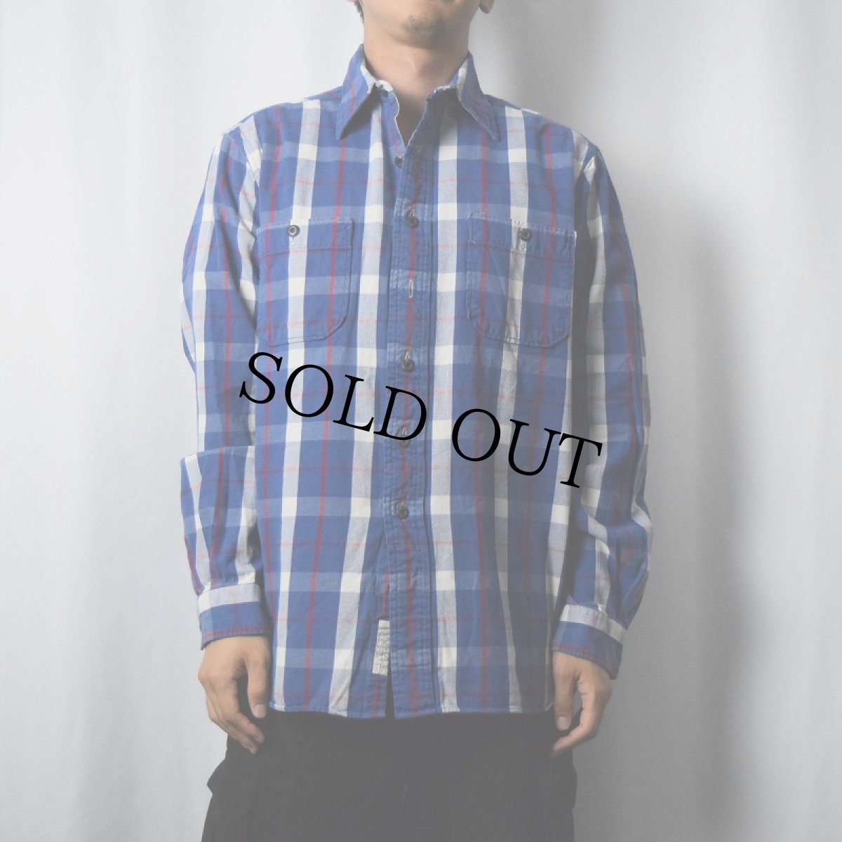 画像3: POLO Ralph Lauren チェック柄 ヘビーネルシャツ L (3)