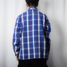 画像4: POLO Ralph Lauren チェック柄 ヘビーネルシャツ L (4)