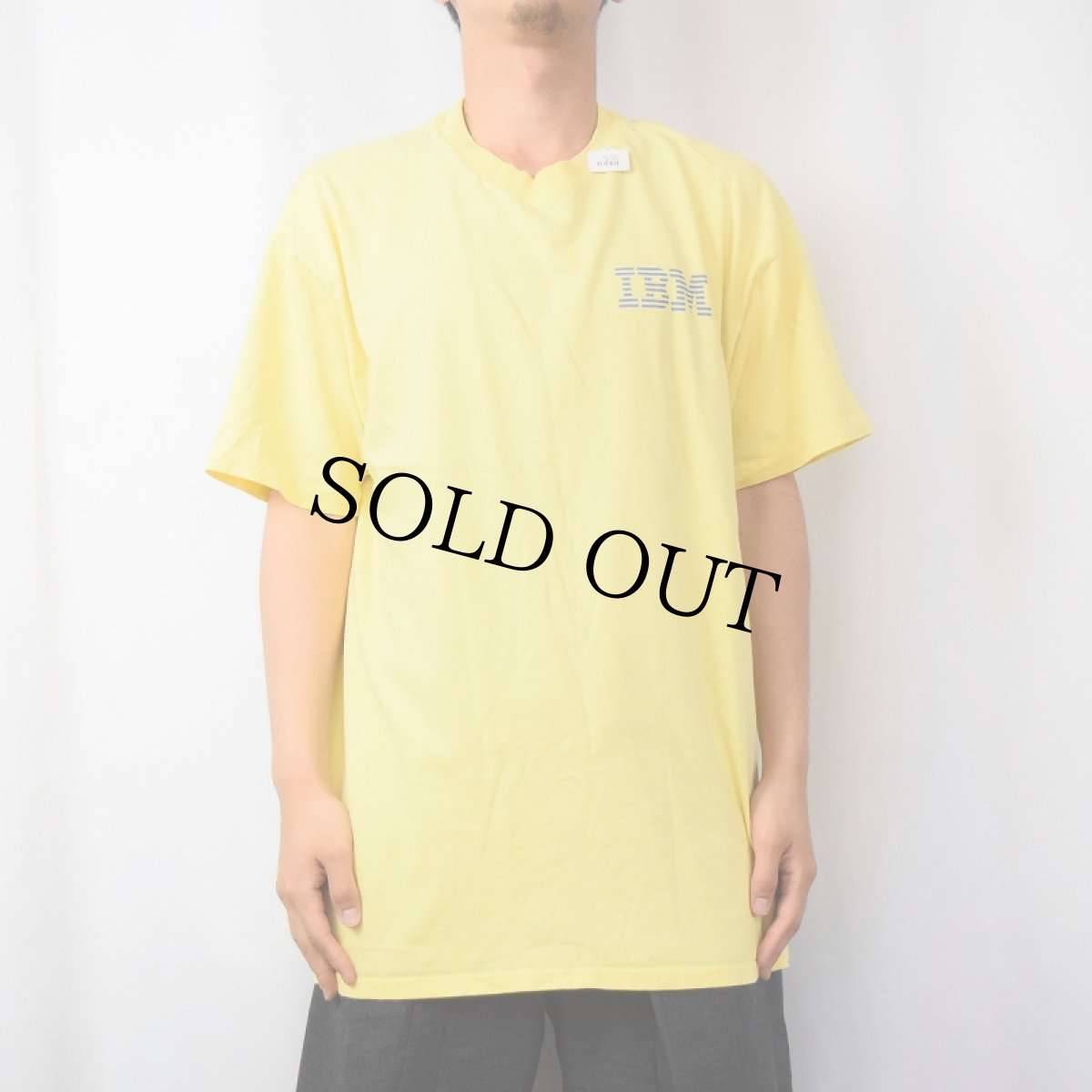 画像3: 90's IBM "Application Mining" コンピューター企業プリントTシャツ XL (3)