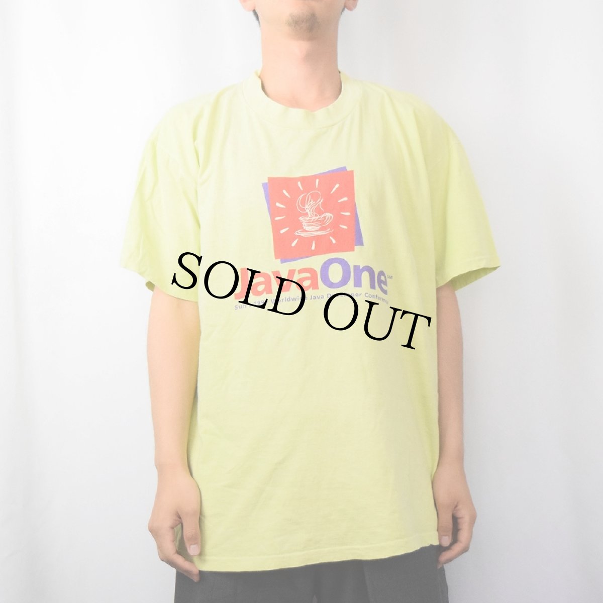 画像3: 90's Java One USA製 Java開発者会議 プリントTシャツ L (3)