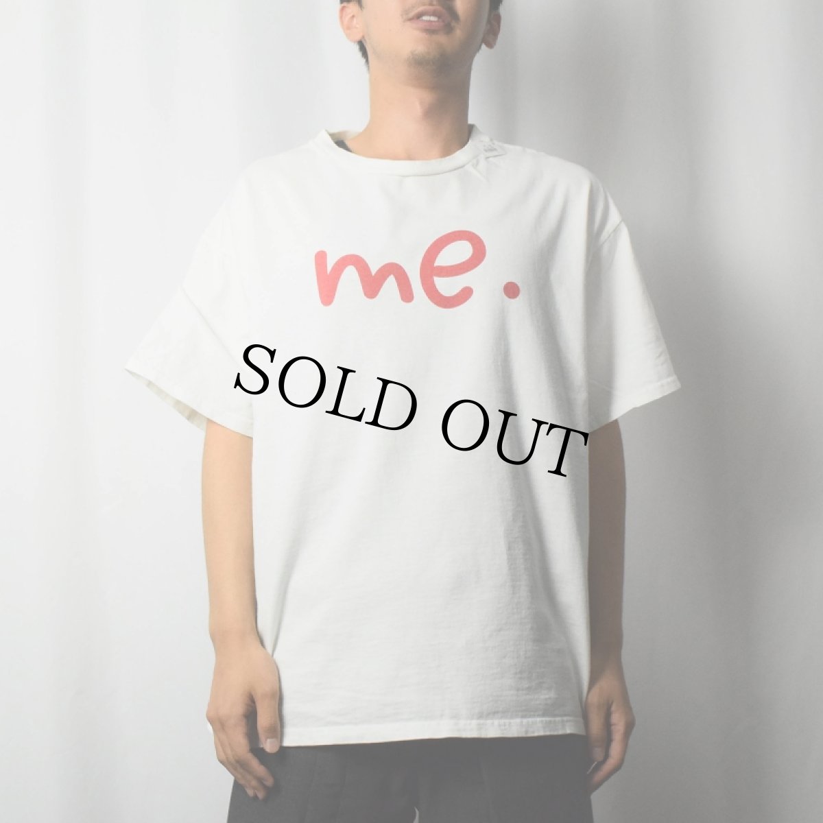画像2: "me." プリントTシャツ XL (2)