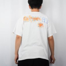 画像4: 90's "JOHNNY BOY"  ハンドペイント Tシャツ L (4)