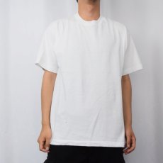 画像2: 90's FRUIT OF THE LOOM USA製 無地Tシャツ L (2)