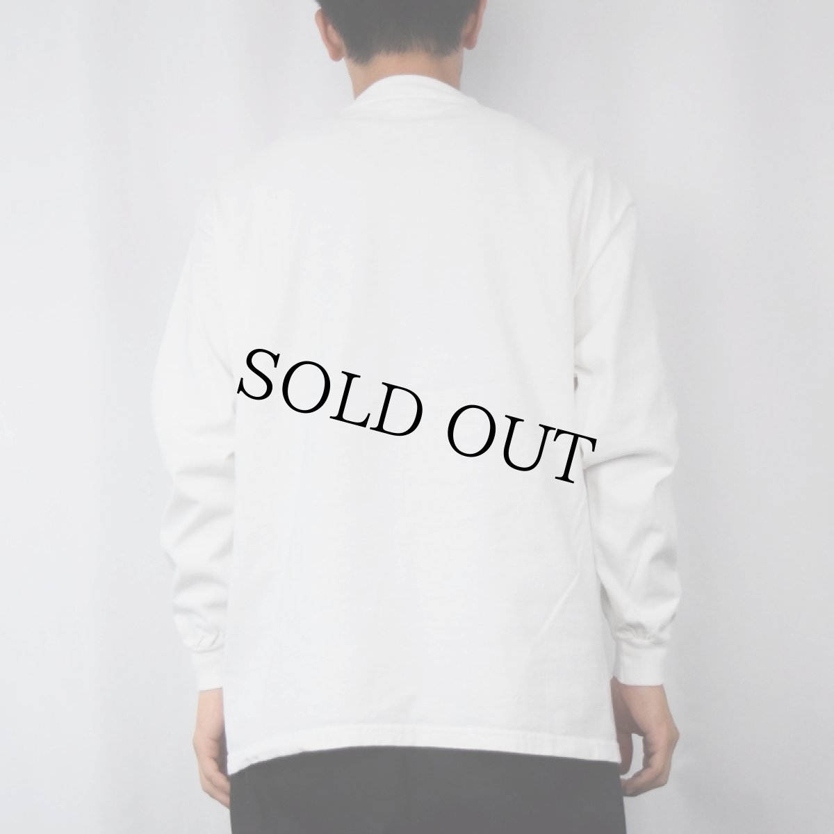 画像3: 90's TEE JAYS USA製 無地ロンT M (3)